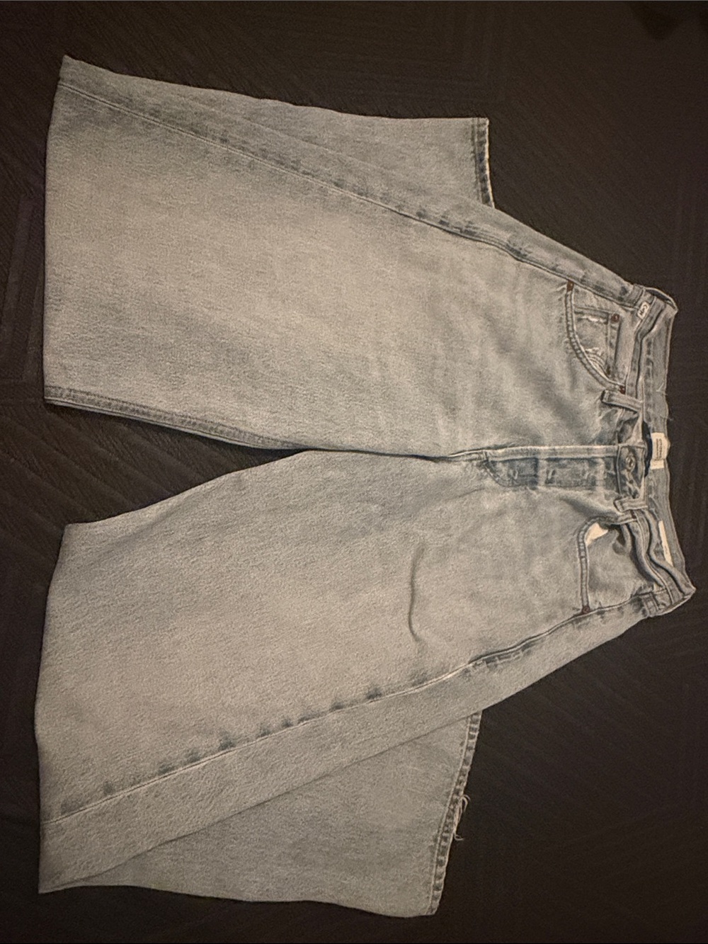 Citizens Of Humanity Ayla Light Blue Straight Leg Women's Jeans - Picture 6 of 11